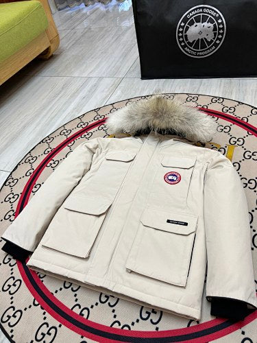 Canada Goose Expedition Parka – White