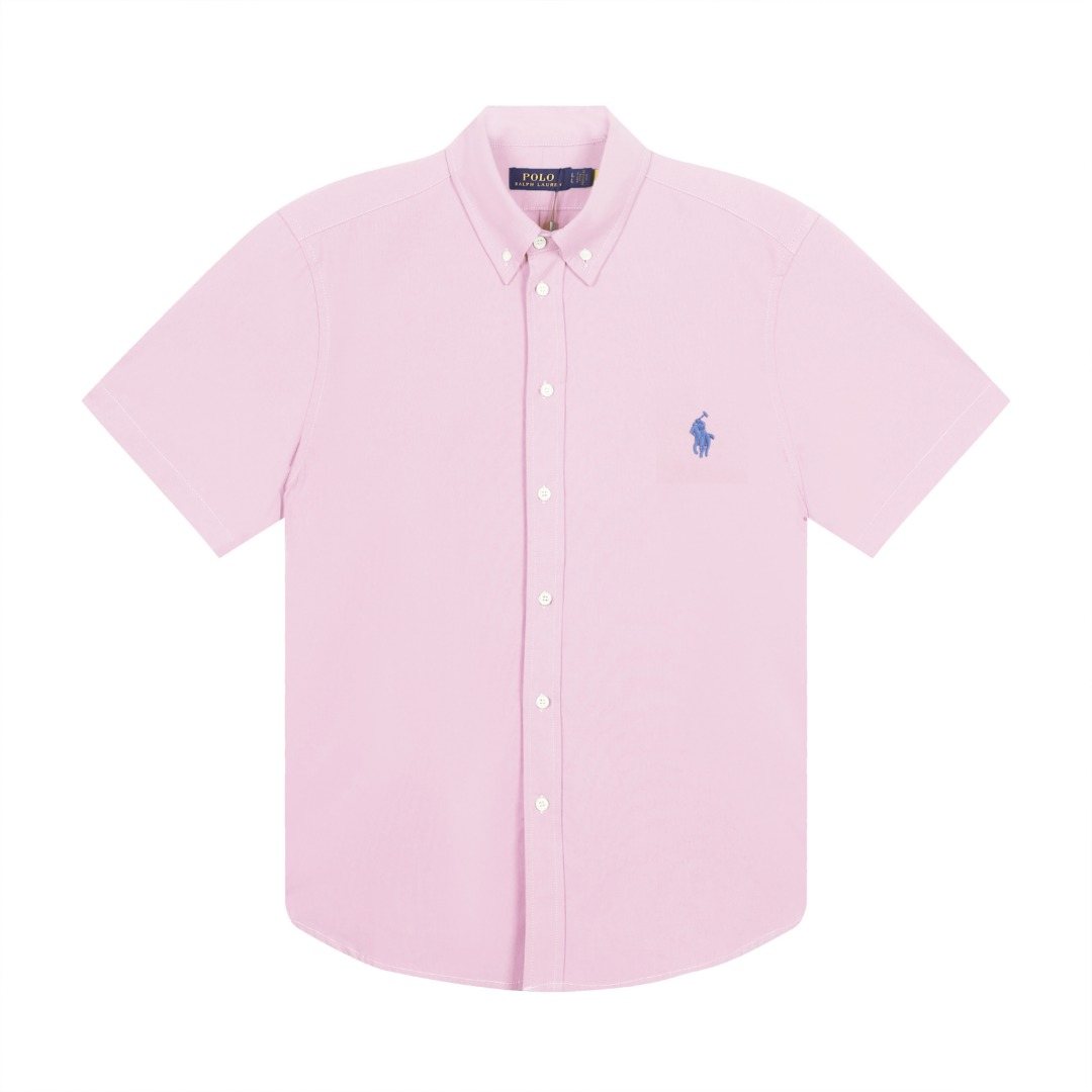 Ralph Lauren Oxford Short-Sleeve Button-Front Shirt