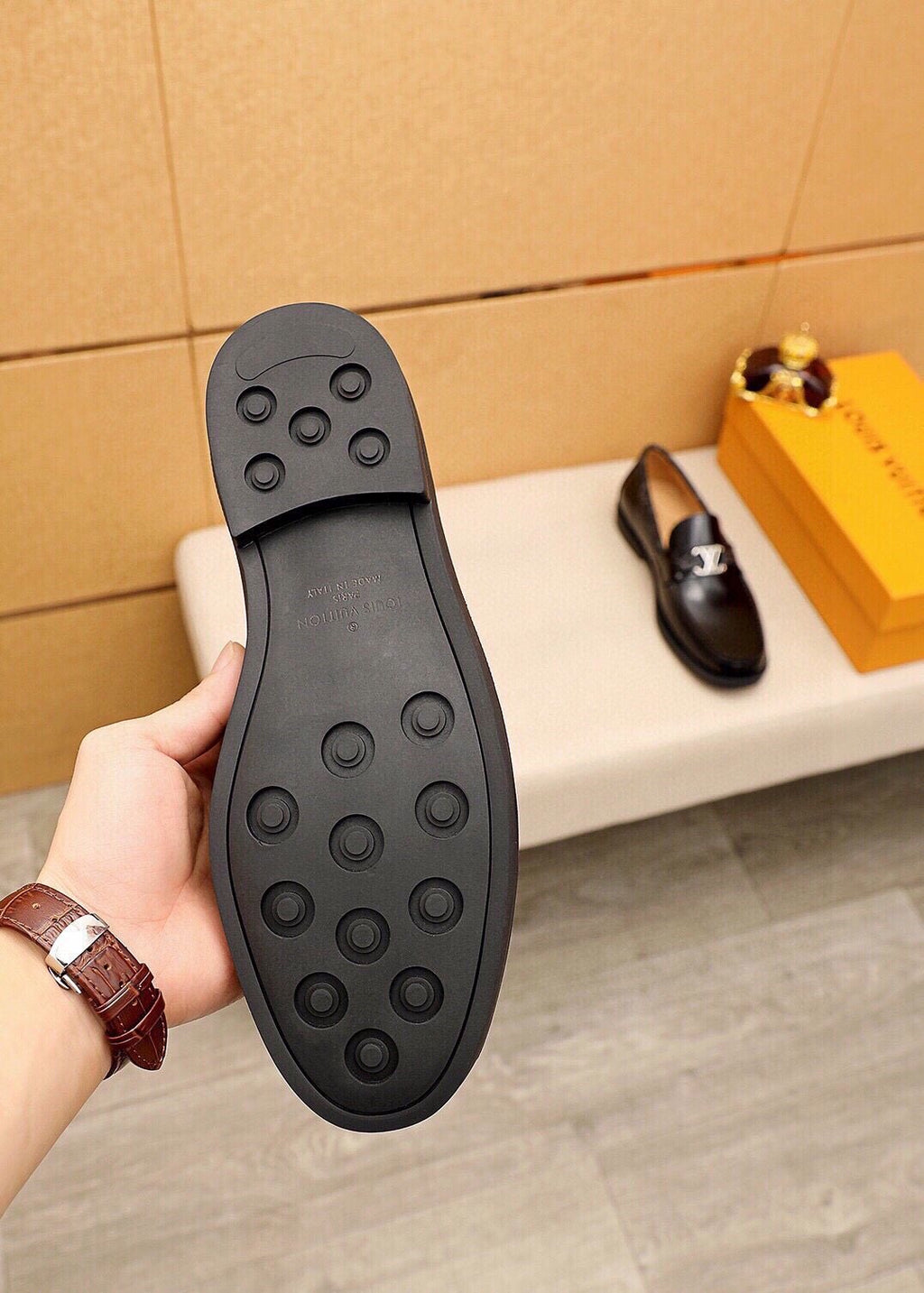 Louis Vuitton Moc-Toe Hardware Loafers